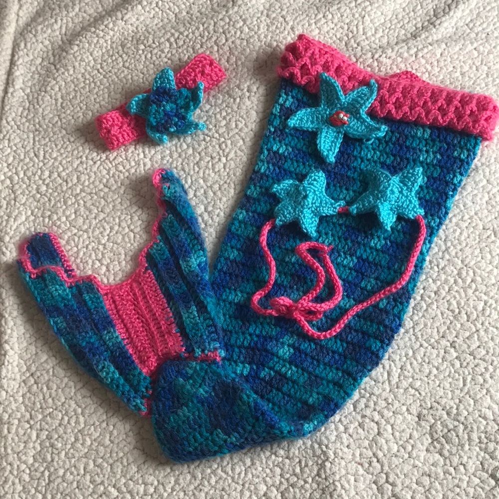 Handmade Infant Mermaid Costume